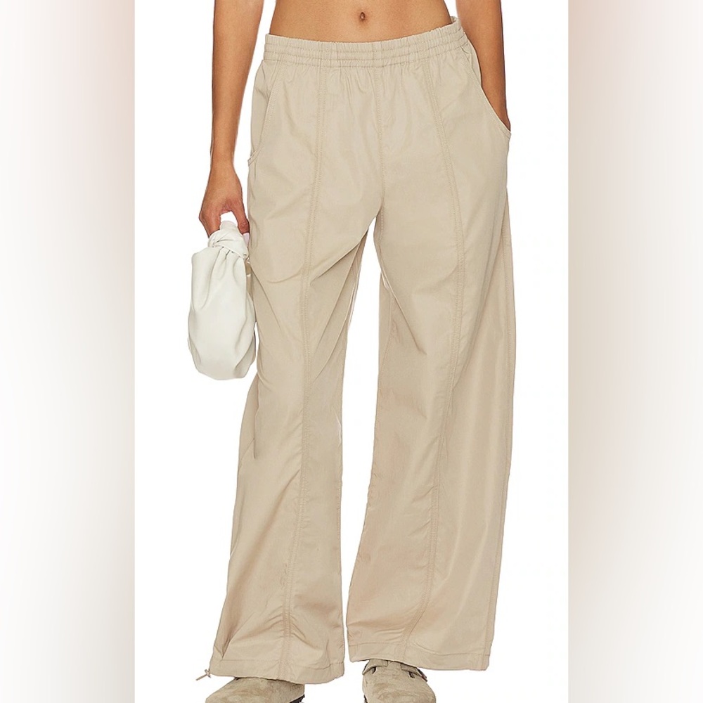 AGOLDE Dakota Track Pants in Truffle (beige)